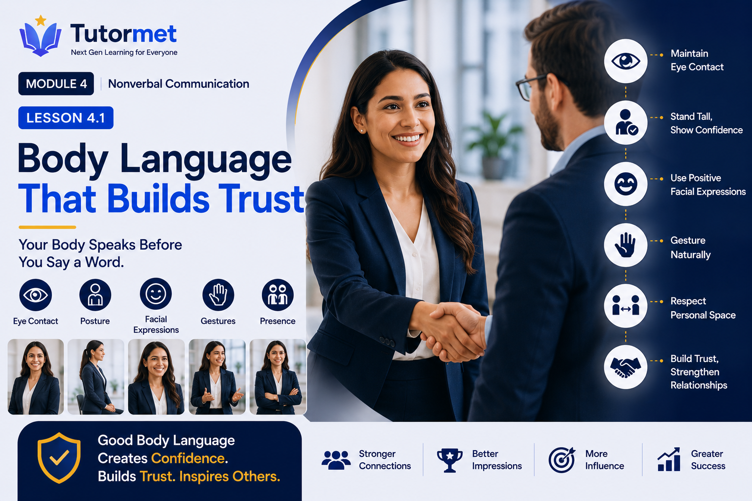 Lesson 4.1: Body Language That Builds Trust