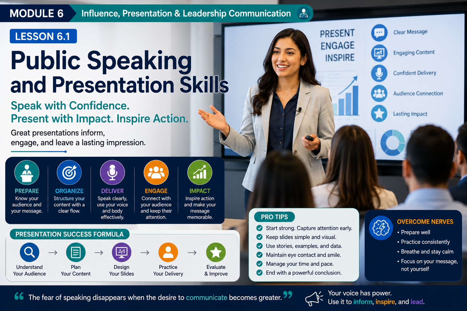 Lesson 6.1: Public Speaking and Presentation Skills